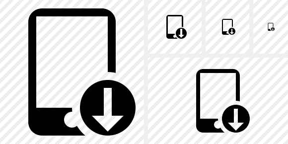 Smartphone Download Symbol