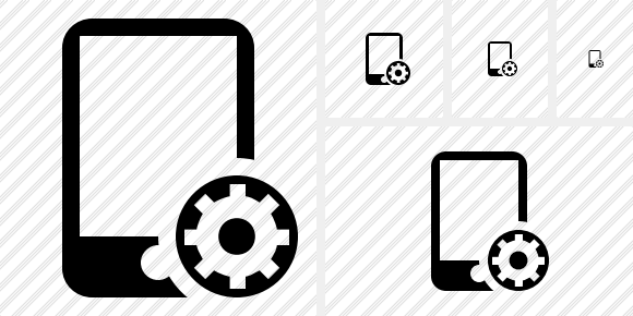 Smartphone Settings Symbol