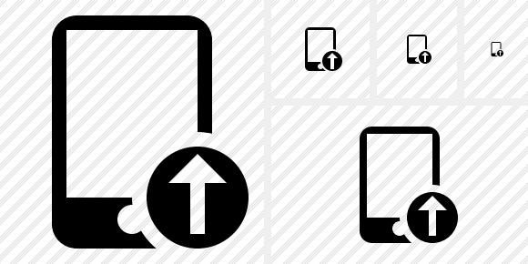 Smartphone Upload Symbol