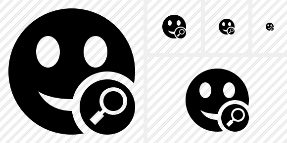 Smile Search Icon Smile Search Icon