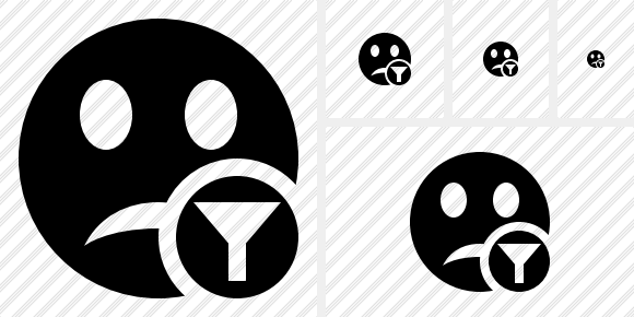 Smile Unhappy Filter Symbol