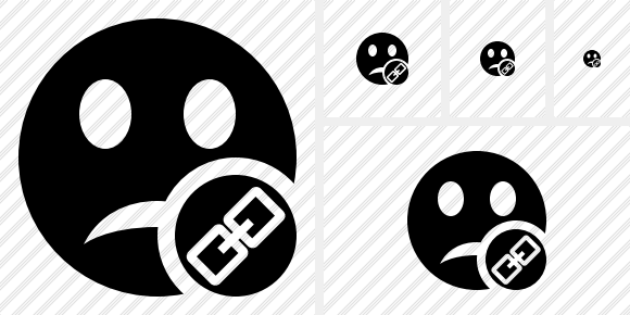 Smile Unhappy Link Symbol