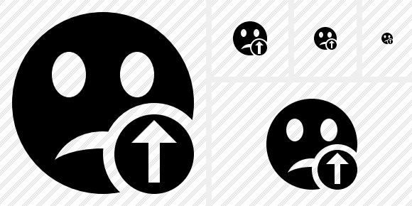 Smile Unhappy Upload Icon Smile Unhappy Upload Icon