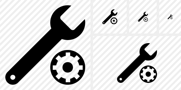 Spanner Settings Icon Spanner Settings Icon