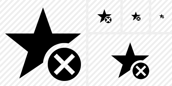 Star Cancel Symbol