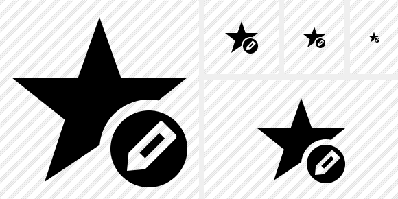 Star Edit Symbol