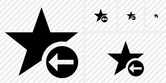 Star Previous Symbol