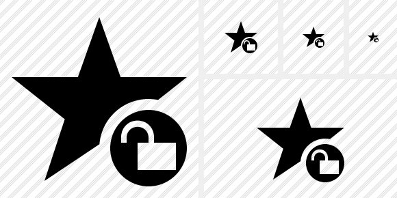 Star Unlock Symbol