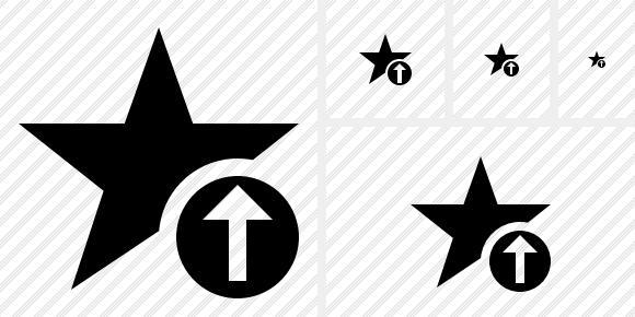 Star Upload Symbol