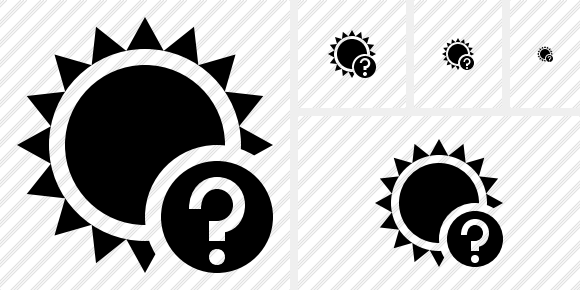 Sun Help Symbol Sun Help Symbol