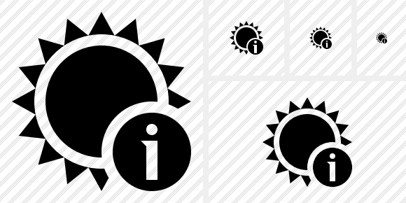 Sun Information Symbol Sun Information Symbol