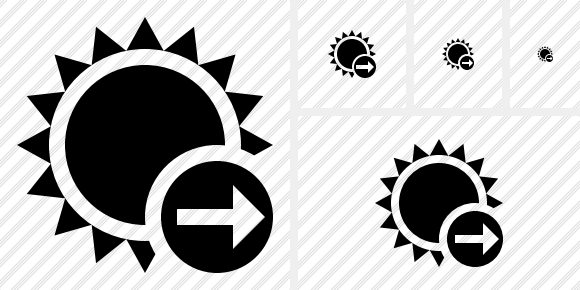 Sun Next Symbol