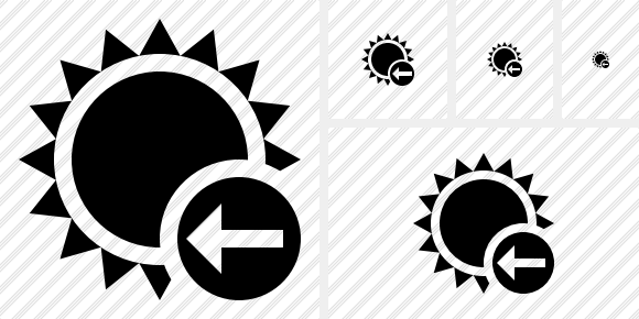 Sun Previous Symbol