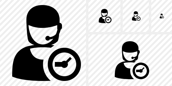 Support Clock Icon Support Clock Icon
