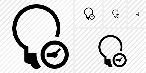 Tip Clock Icon Tip Clock Icon