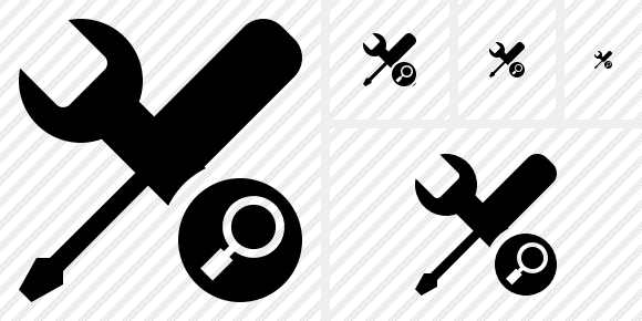 Tools Search Icon