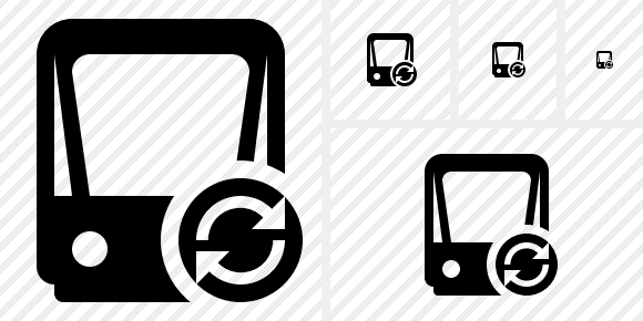 Tram 2 Refresh Symbol