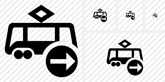 Tram Next Icon Tram Next Icon