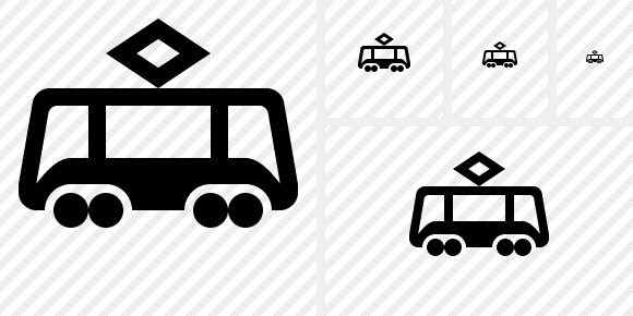 Tram Icon Tram Icon