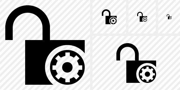 Unlock Settings Icon