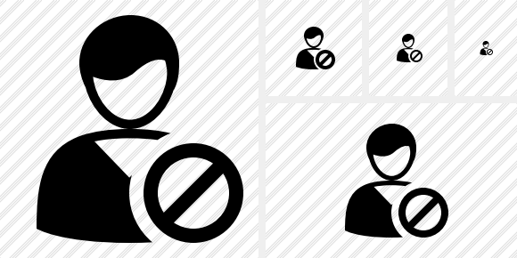 User 2 Block Icon User 2 Block Icon