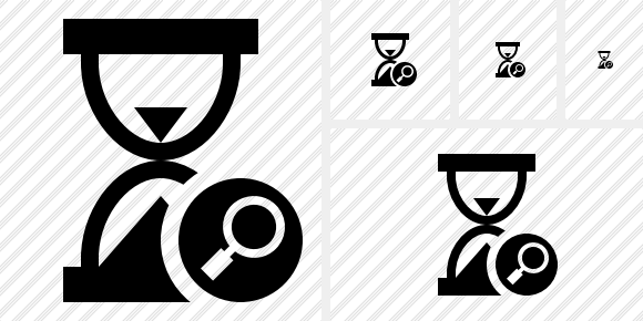 Wait Search Icon Wait Search Icon