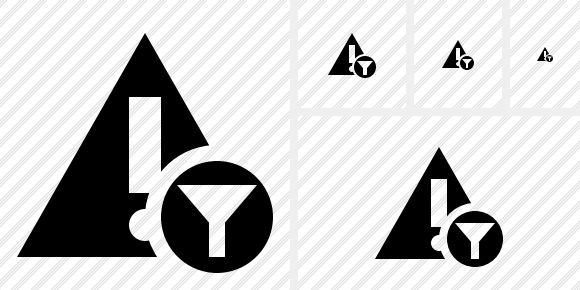 Warning Filter Symbol