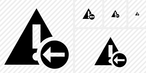 Warning Previous Icon Warning Previous Icon