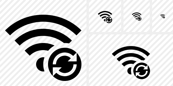 Icono Wi Fi Refresh