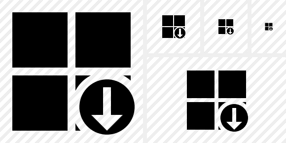 Windows Download Icon Windows Download Icon