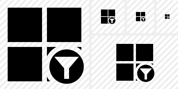 Windows Filter Icon
