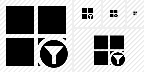Windows Filter Symbol