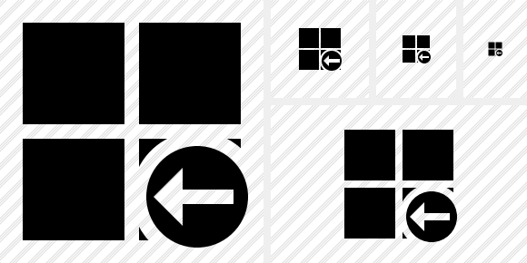 Windows Previous Symbol