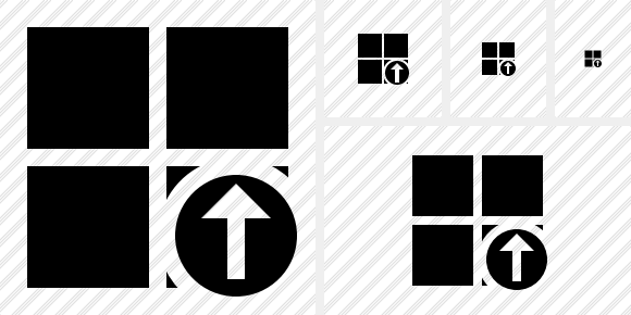 Windows Upload Icon Windows Upload Icon