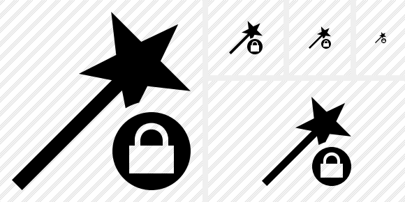 Wizard Lock Icon