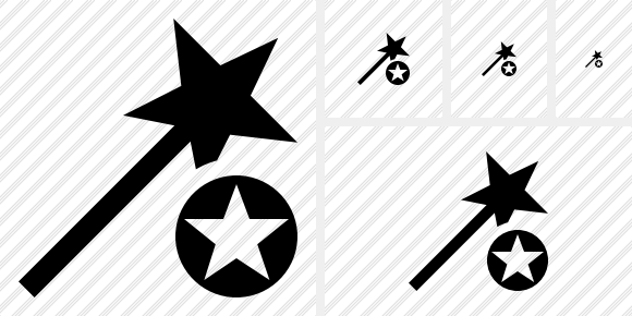 Wizard Star Icon