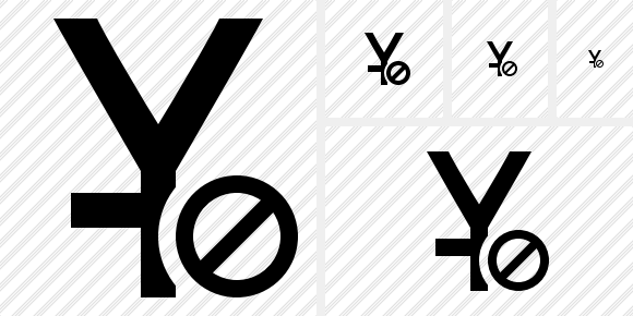 Yuan Block Symbol Yuan Block Symbol