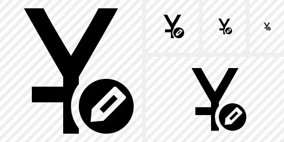 Yuan Edit Symbol