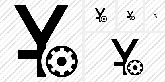 Yuan Settings Symbol Yuan Settings Symbol