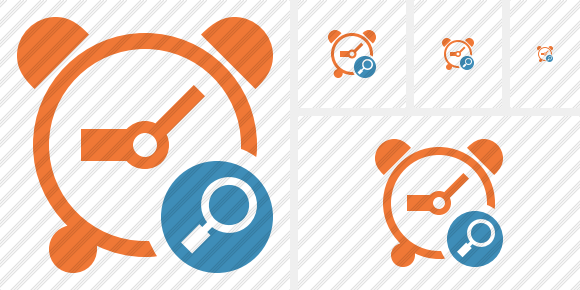 Alarm Clock Search Icon Alarm Clock Search Icon