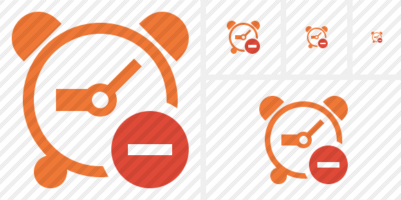 Alarm Clock Stop Icon Alarm Clock Stop Icon