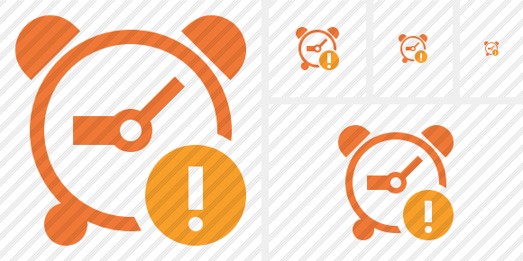 Alarm Clock Warning Icon Alarm Clock Warning Icon