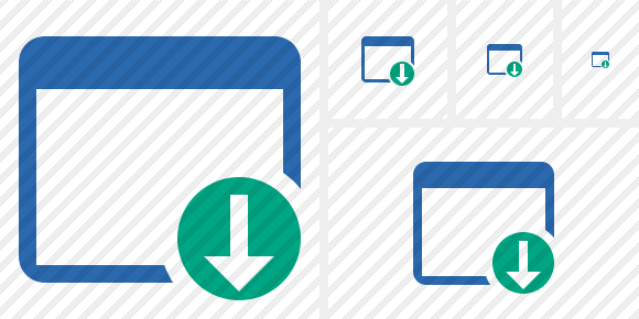 Application Download Symbol