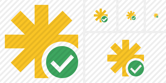 Asterisk Ok Icon Asterisk Ok Icon