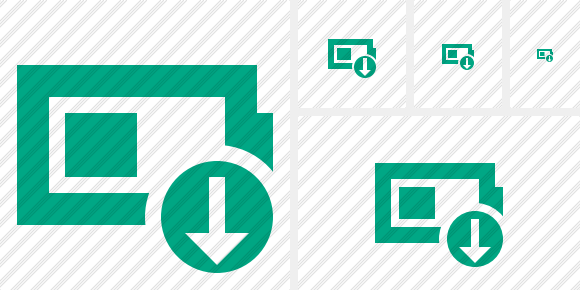 Battery Download Symbol