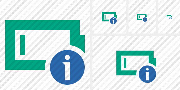 Battery Empty Information Symbol Battery Empty Information Symbol