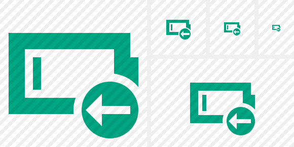 Battery Empty Previous Symbol Battery Empty Previous Symbol