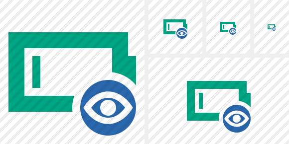 Battery Empty View Symbol Battery Empty View Symbol