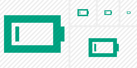 Battery Empty Symbol Battery Empty Symbol