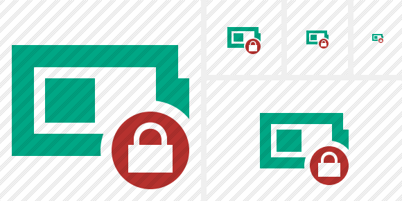 Battery Lock Symbol